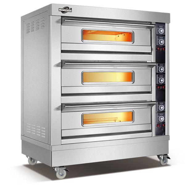 Buy New Fashion Manufacturer Commercial Electric Gas Deck Pizza Bread Baking Machine Bakery Oven Prices at wholesale prices