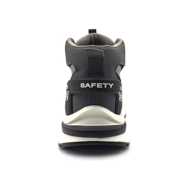 S3 Comfortable Safety Shoes Lightweight Breathable Steel Toe Boots Grey
