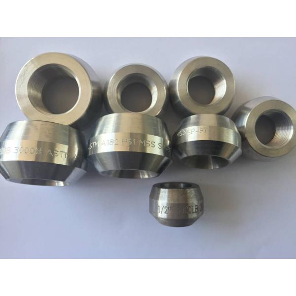 MSS SP97 Duplex Stainless Steel S32750 ASTM A182 F53 weldolet threadolet