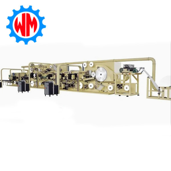 Buy Underpad Making Machine WM-MT02 PLC Control System Non-woven Fabric at wholesale prices