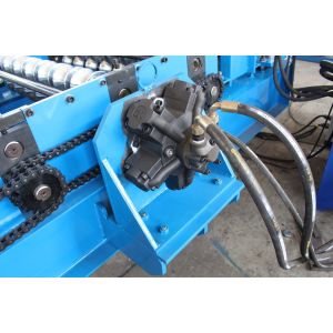 Arc Sheet Aluminium Step GL Roof Tile Forming Machine