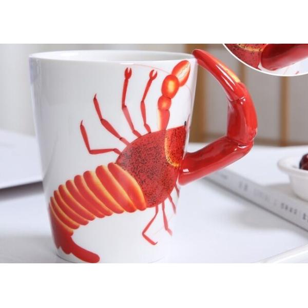 Buy Supermarket 450ml 15 Oz 9cmx11cm 3D Ceramic Mugs at wholesale prices