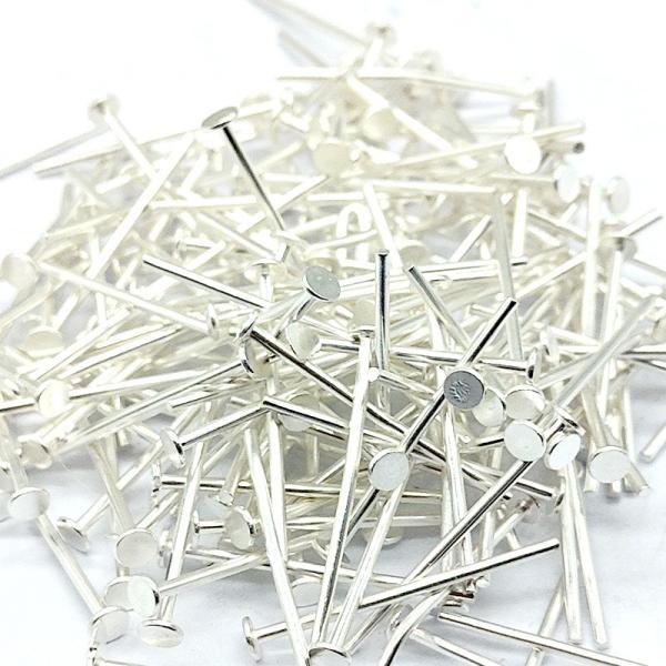 Silver plated finish Customized carbon steel rivets