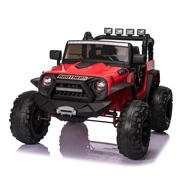 Buy 174PCS 40HQ 40W*2 Motor Two Seats Children 12V Pink Electric Toy Ride On Car for Girls at wholesale prices