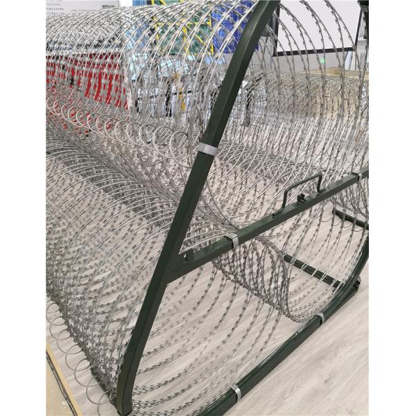 BTO 3 Sd Trailer Mobile Barrier Concertina Razor Barbed Wire