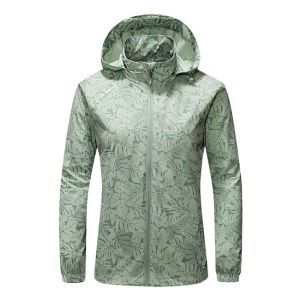 Oem Factory Manufacturer Custom Logo Lightweight Printed Outwear Hooded