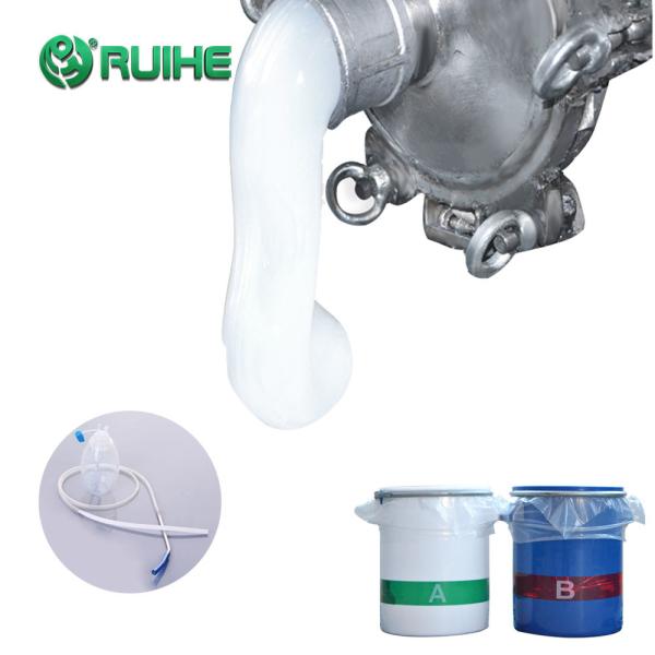 Buy FDA Medical LSR Liquid Silicone Rubber Translucent Aging Resistance Material at wholesale prices