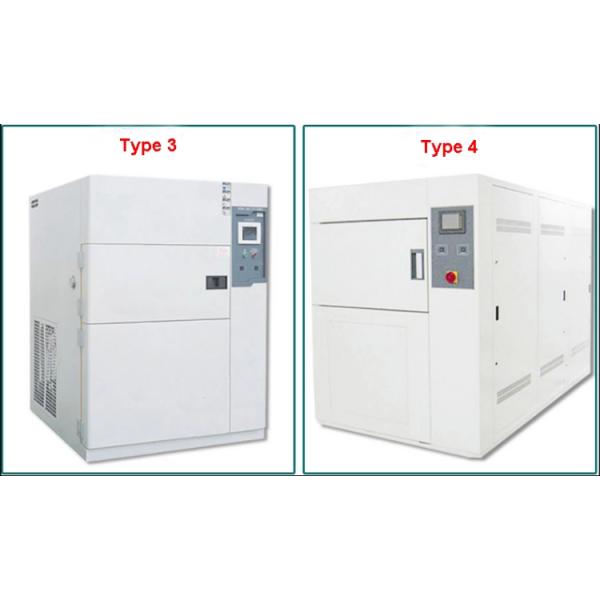 Lab equipment 2-Zone touch screen climatic thermal shock test chamber