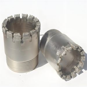 Electroplated Diamond Drill Bits Galvanized For Different Rock Layers