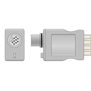 ECG Leadwire Set 4 Lead 3ft Fukuda Denshi For LX-7120 7230N