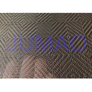 Flat Laminated Metal Mesh 0.18mm Diameter For Cladding / Partitions JM-BLJC006