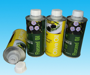 Stainless Steel Customizable Olive Oil Metal Container with Recyclable Material