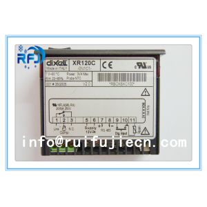 Black Dixell Thermostatic Controller , Digital Temperature Controller Dual