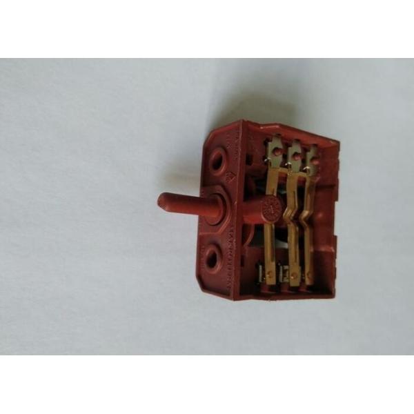 10A Oven Rotary Switch 4 / 5 Points 23MM Plastic Shafts PA66 Shell CQC