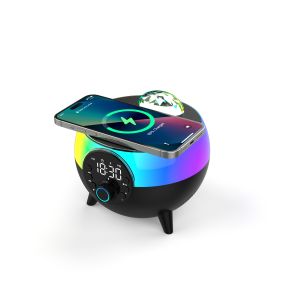 14W Bluetooth Speaker with Colorful LED Light and 2" Tweeter Size Wireless