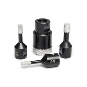 M14 Threaded Shank Brazed Porcelain Tile Hole Cutter Diamond Hole Saws