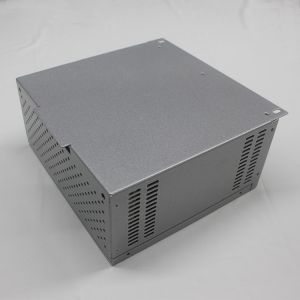 Anti Corrosion Precision Sheet Metal Parts , Painting Grey Extruded Aluminium