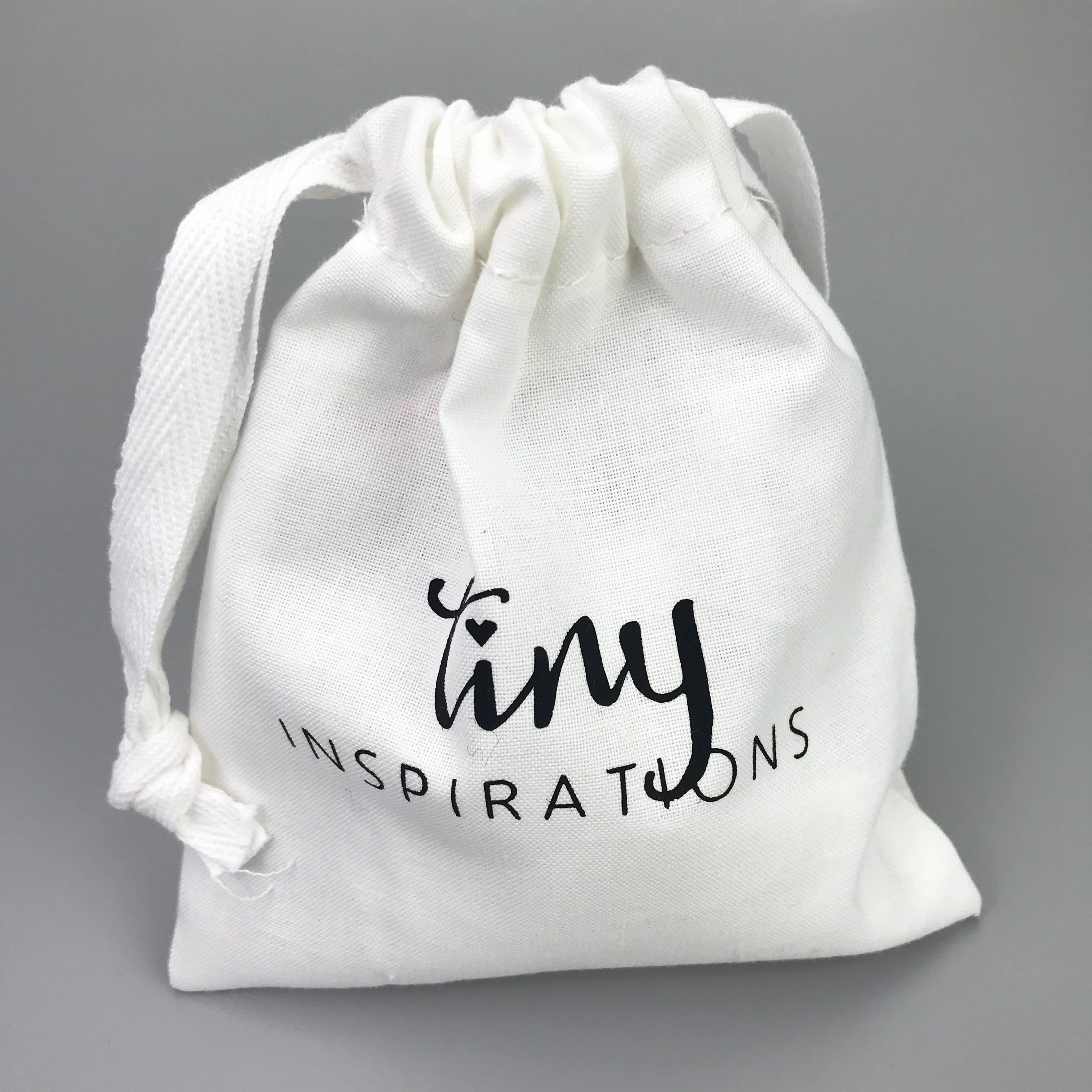 Cotton Strings 12*12cm 8oz Canvas Drawstring Bag
