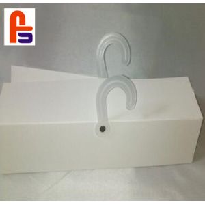 Garment Clothes Custom Cardboard Hangers Recycled With Offset / Flexo Printing