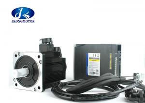 Quality Ac servo motor and driver 110mm AC Servo Motor 220V 1.2KW  Power 4N.M 3000RPM  With 3m Cable for sale