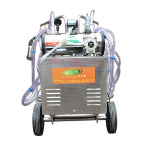 Electric Vacuum Pump Double Bucket Milking Machine Portable Cow Milker