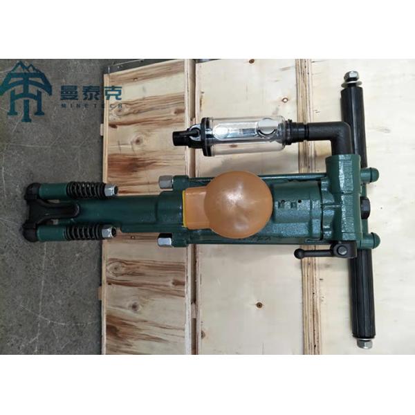 Y24 Model Hand Held Rock Drill for Granite Marble Limestone with 5m Drilling Depth and 32-42mm Bore Diameter