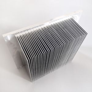 Silver Practical Rectifier Heat Sink , Rustproof Aluminum Heat Sink Fins