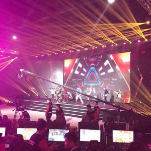 High Brightness 800nits IP43 Indoor LED Video Wall Rental Display with 500x500mm