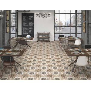 20x20cm Cement Porcelain Tiles 3% Water Absorption