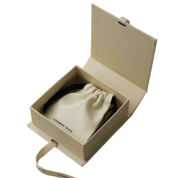 Buy Cardboard Jewerly Packaging Box With Ribbon Custom at wholesale prices