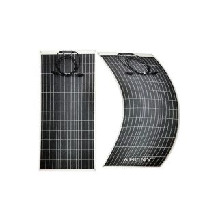100w Flexible Mono Solar Panel RV System Semi Flex Monocrystalline Pv Module