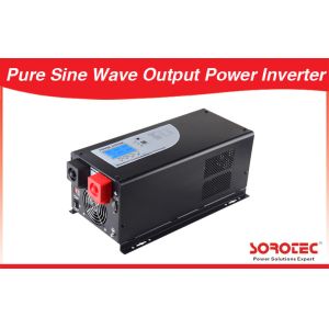 LCD 230VAC Solar Power Inverters FCC 50Hz - 60Hz Sinusoidal