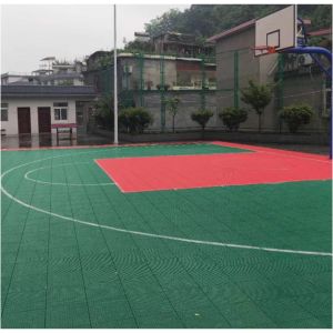 High quality indoor outdoor sports basketball court pp tiles