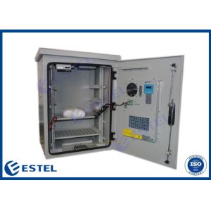 China Air Conditioner Cooling 15U TEC Pole Mount Enclosure on sale