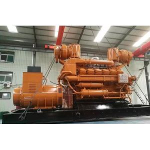 Reciprocating Piston Movement 500kw Water-Cooled Jichai 12V190zldz-2 Biogas