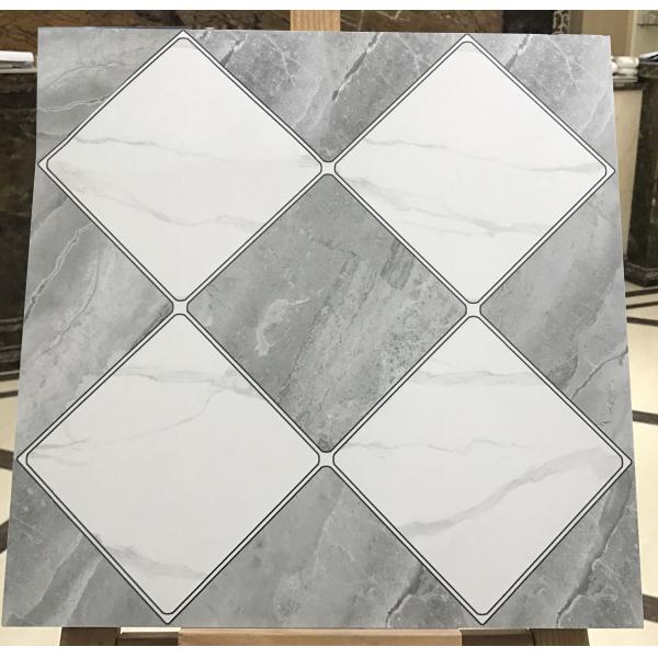 Buy 40x40cm Gray Ceramic Rustic Tile for Indoor Floor and Wall at wholesale prices