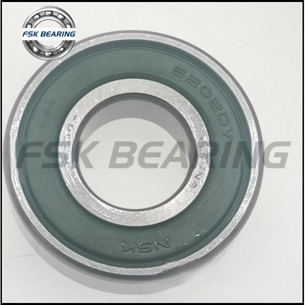 High-Quality Chrome Steel 6202DDW1CM Deep Groove Ball Bearing 15*35*11mm Single Row