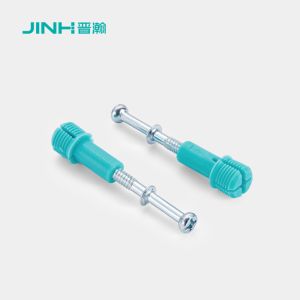 41mm Length Minifix Connecting Bolts High Strength Carbon Steel Concealed