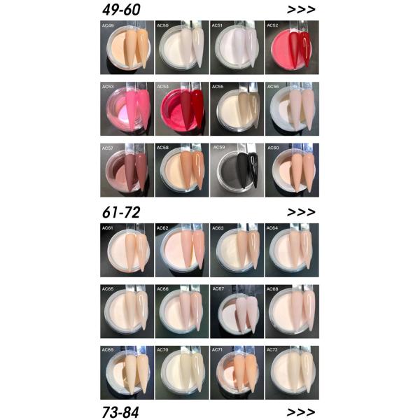 High-quality Manufacturer Customized Durability Colorful 3 In 1 Acrylic Powder For Wholesale acrylic nail wholesale