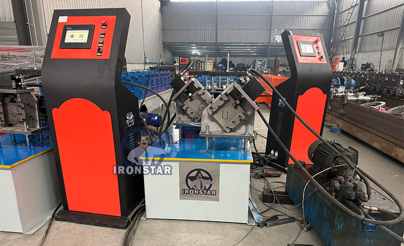 2 in 1 U channel roll forming machine for Nepal U shape roll forming machine U