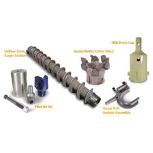 Hollow Stem Auger 10 1/4inch Triple Key Heavy Duty for Geothermal drilling