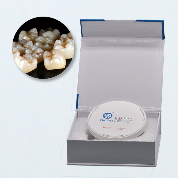 Yucera ST color Dental Zirconia Blocks Your Trusted Choice for Lifelike Dental