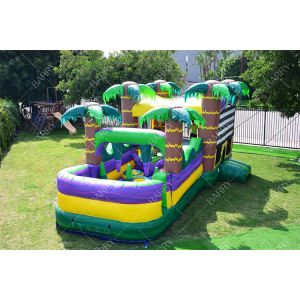 Commercial Kids Custom Jumping Bouncer Obstacle Bounce House
