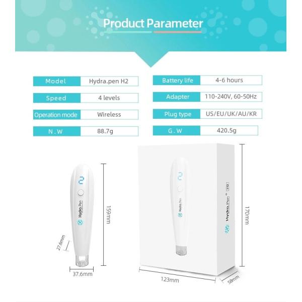 Wireless Micro Derma Pen Hydra Beauty Machine Automatic Infusion For Dark Circles
