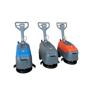 PE 22L Compact Walk Behind Floor Scrubber Compact Design
