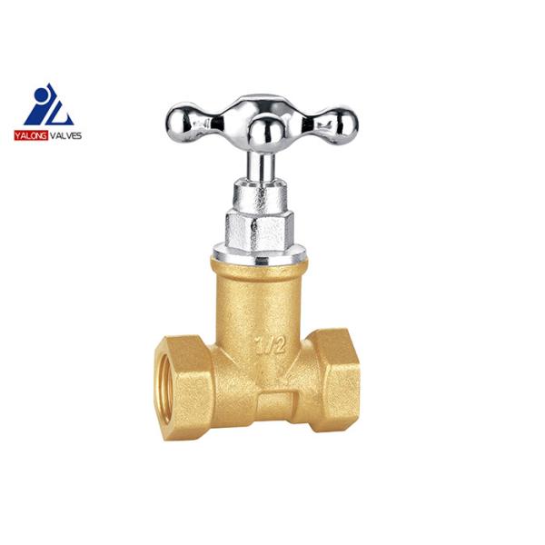 ZAMAC Brass Stop Valve DN15 Forged Brass Valve Medium Pressure