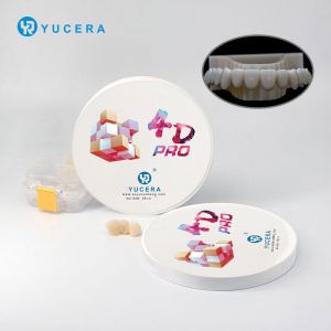Yucera 4D Pro Zirconia Blanks Custom Dental Restoration Solutions