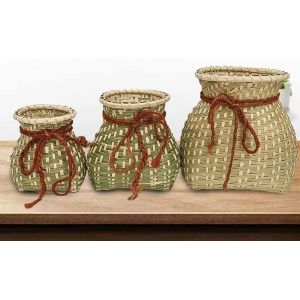 Handmade Woven Basket, Bamboo Baskets, Wall Hanging Basket For Fishing, Bamboo