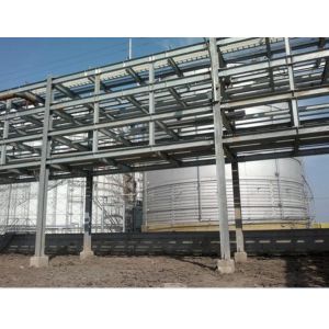 OEM / ODM Galvanized Steel Structure Platform Construction GB