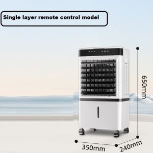 Digital Control Portable 14L Large Water Tank Evaporative Air Cooler for Indoor